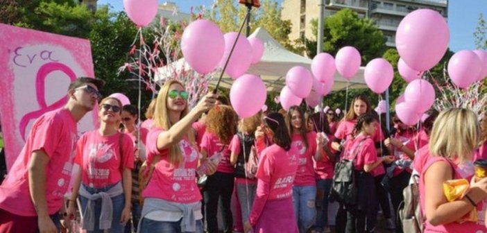 «Pink the City» στο Αγρίνιο: Ισχυρό μήνυμα για την πρόληψη του καρκίνου του μαστού