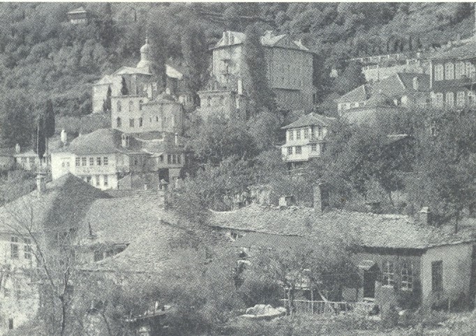 Ιερά σκήτη Καρυών Αγίου Όρους (φωτ.1918)