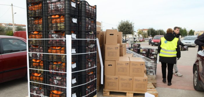 Διανομή Τροφίμων & Είδη Βασικής Υλικής Συνδρομής για τον Δεκέμβριο στους ωφελούμενους του Δήμου Αγρινίου