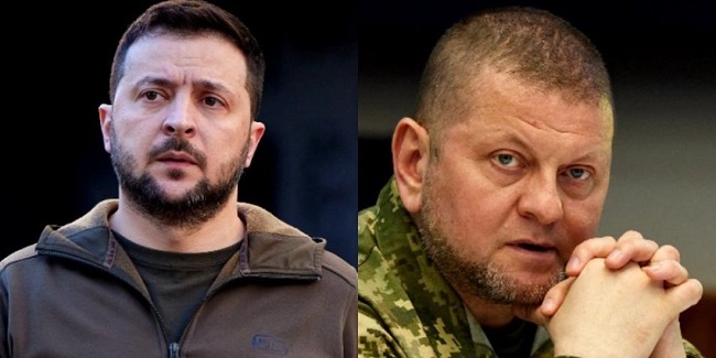 Ρογμή στην Ουκρανία: Στα άκρα οι σχέσεις Ζελένσκι με τον αρχηγό του στρατού Ζαλούζνι. Οι αποκαλύψεις και οι ... δημοσκοπήσεις!