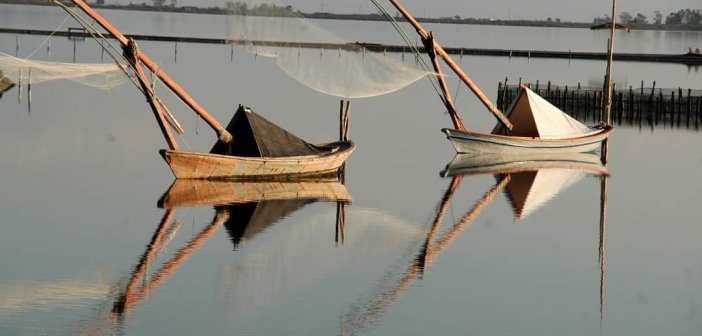 Μεσολόγγι: Ο “αλιευτικός στόλος” της Λιμνοθάλασσας (εικόνες)