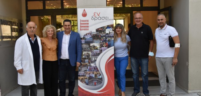 Γιώργος Παπαναστασίου: Συγχαρητήρια στους εθελοντές αιμοδότες για την αλληλεγγύη τους στους πλημμυροπαθείς